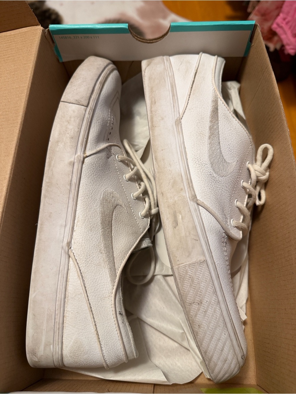 Nike Men’s White Low-Top Sneakers